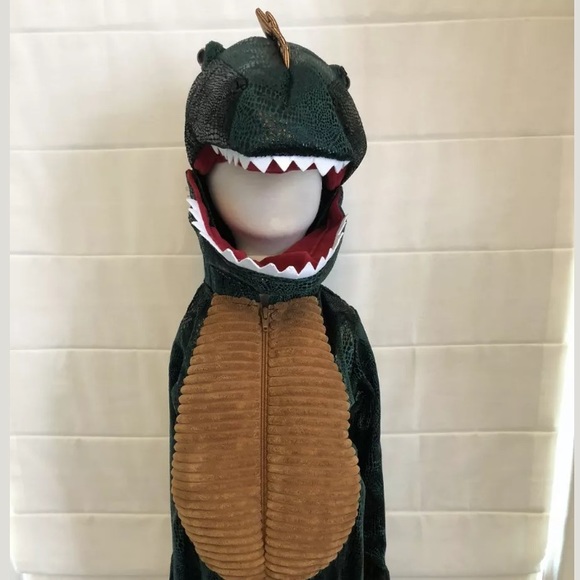 Tyrannosaurus T Rex Halloween Deluxe Costume Complete Toddler Kids Dinosaur NEW - Picture 5 of 8